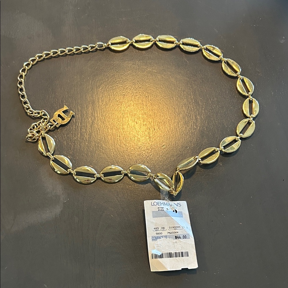 Vintage 90s Elegant Gold Belt or Neclace